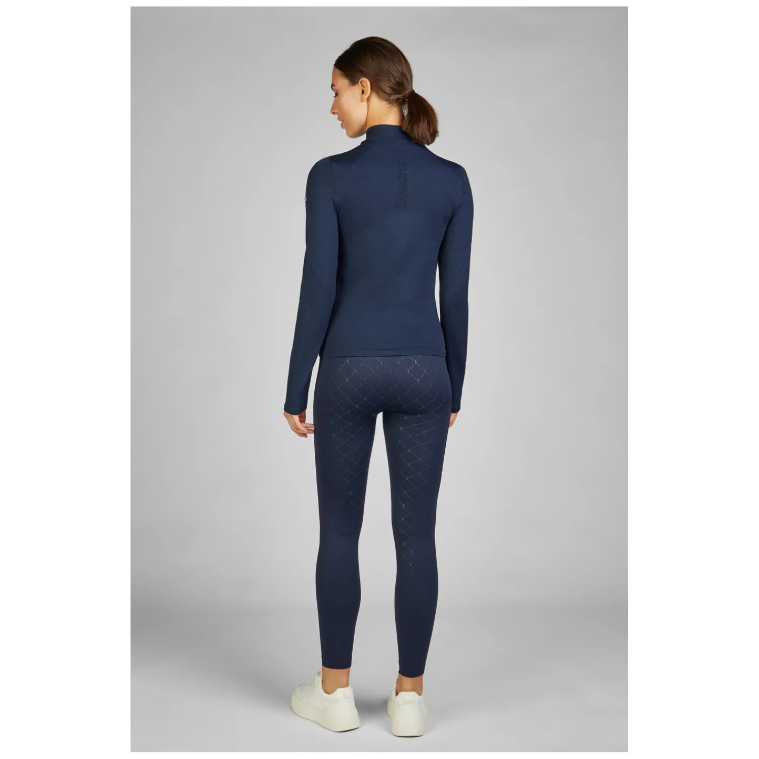 Damen ESKADRON Funktionsshirts|Reitjacken<Cassic Sports Zip-Shirt Seamess