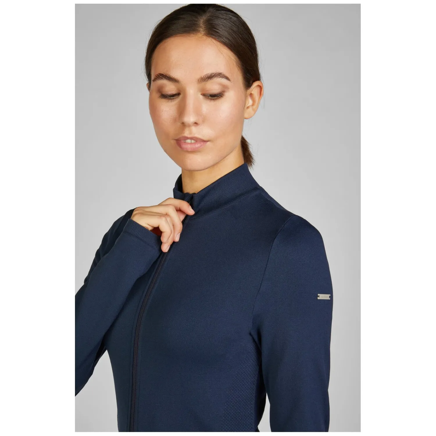 Damen ESKADRON Funktionsshirts|Reitjacken<Cassic Sports Zip-Shirt Seamess