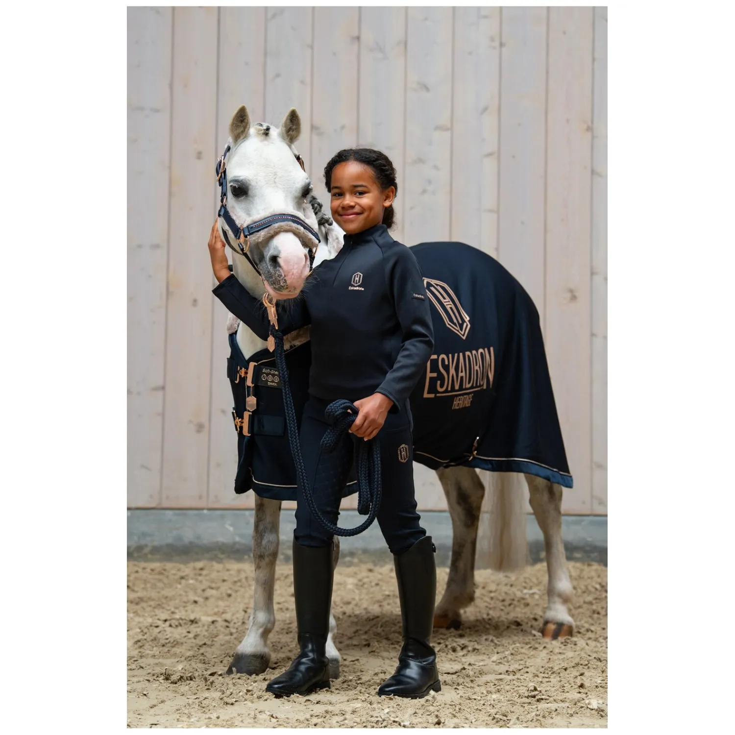 Damen ESKADRON Pullover & Hoodies<Heritage Langarmshirt Half-Zip