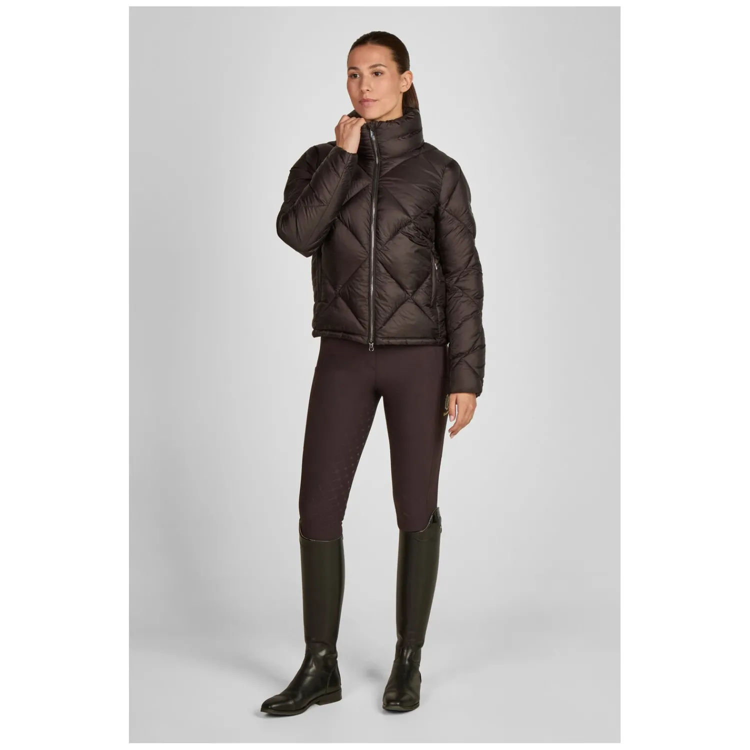 Damen ESKADRON Heritage Reitjacken<Steppjacke in Glanzoptik