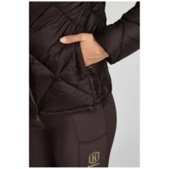 Damen ESKADRON Heritage Reitjacken<Steppjacke in Glanzoptik
