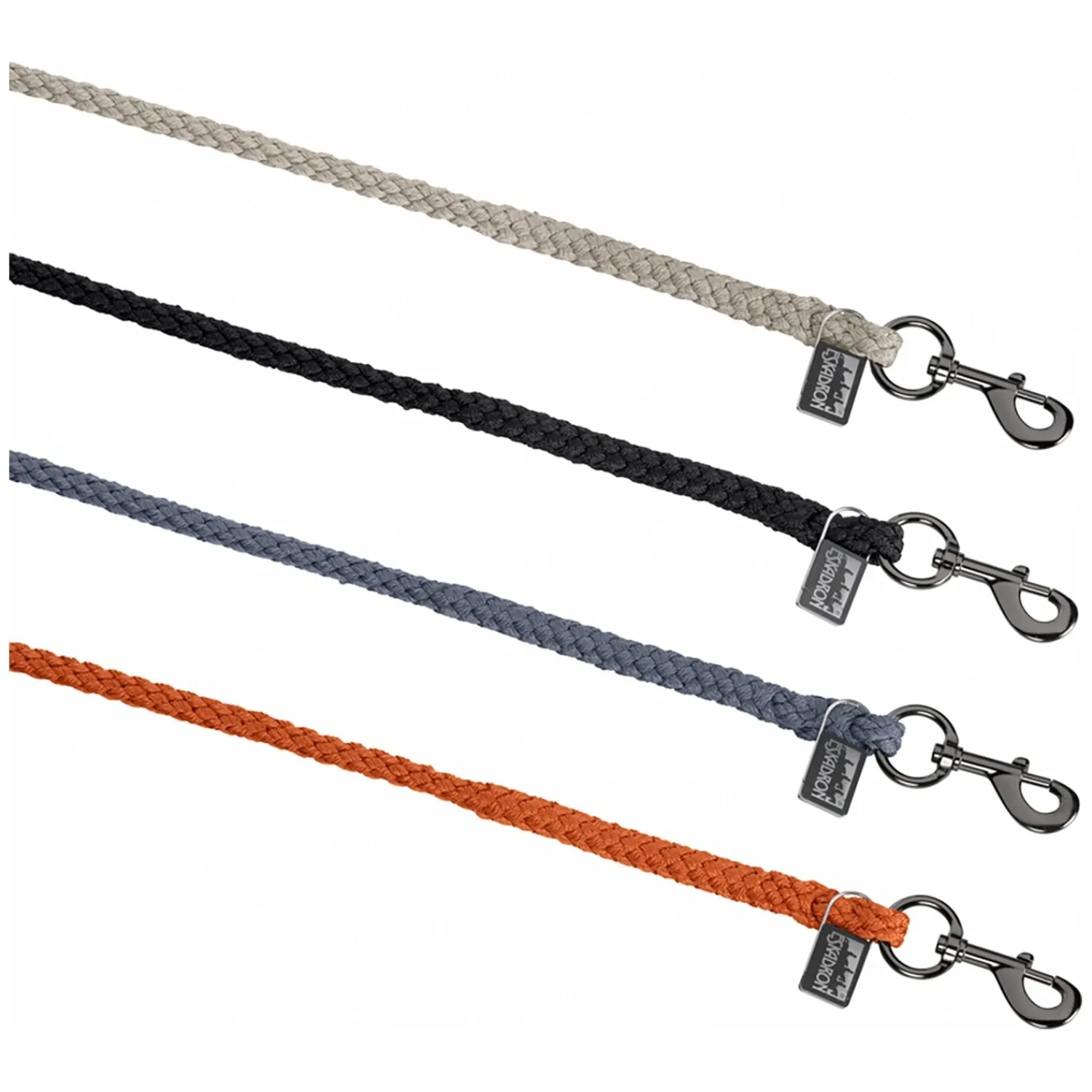 Loesdau Führstricke<ESKADRON Platinum Führ- und Anbindestrick Regular mit Karabiner