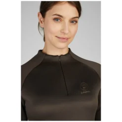 Damen ESKADRON Platinum Pullover & Hoodies<Haf Zip-Shirt Patinu