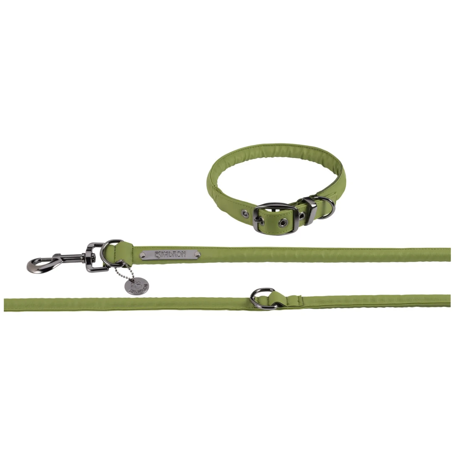 ESKADRON Platinum Hundehalsbänder|Hundeleinen<Hundeet Faux Leather