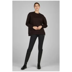 Damen ESKADRON Platinum Pullover & Hoodies<weathirt Overized Platinu