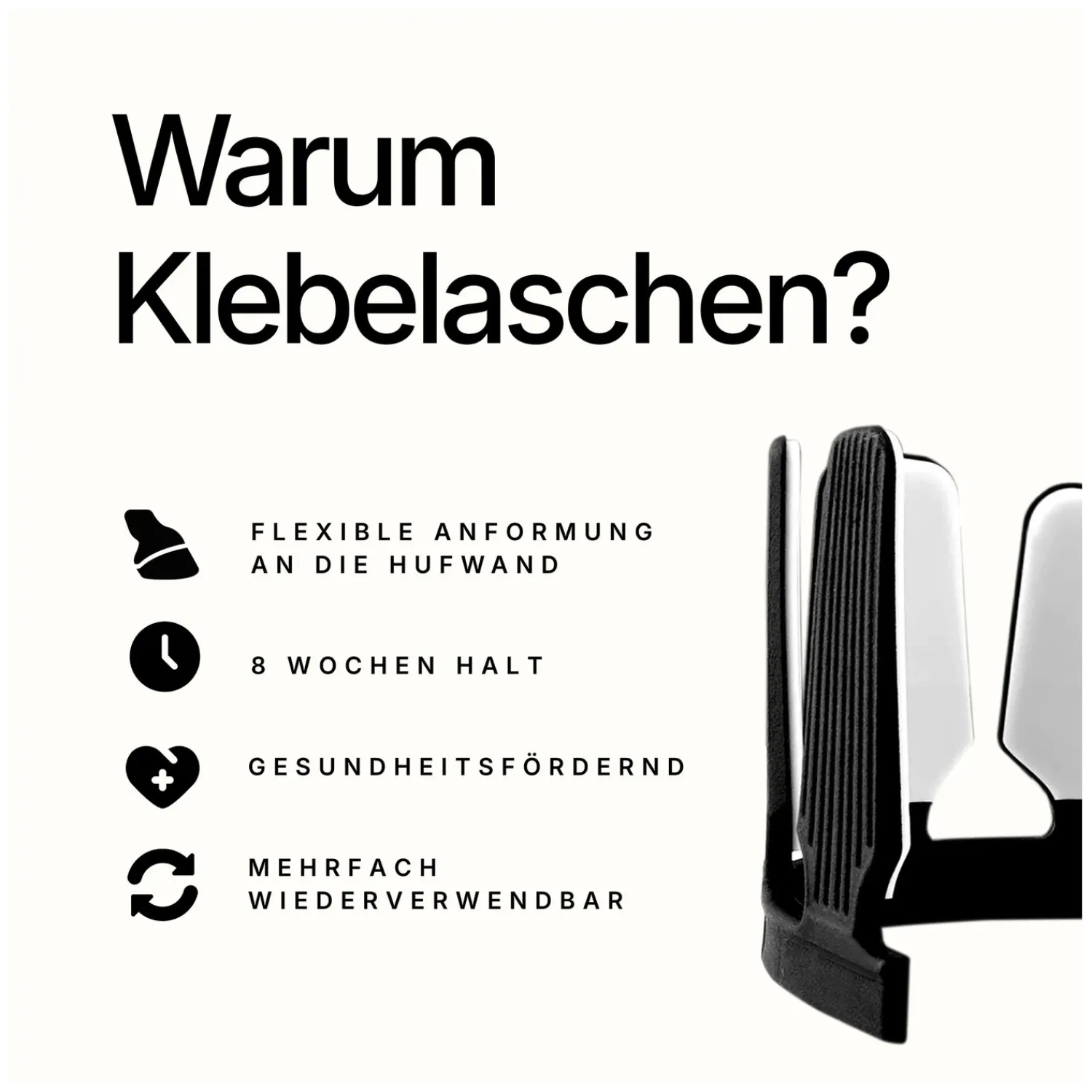 Loesdau Hufbearbeitung<GOODSMITH Ersatz-Klebelaschen