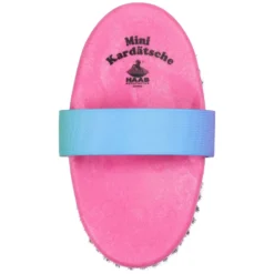 Loesdau Pferdeputzzeug<HAAS Mini-Kardätsche Regenbogen