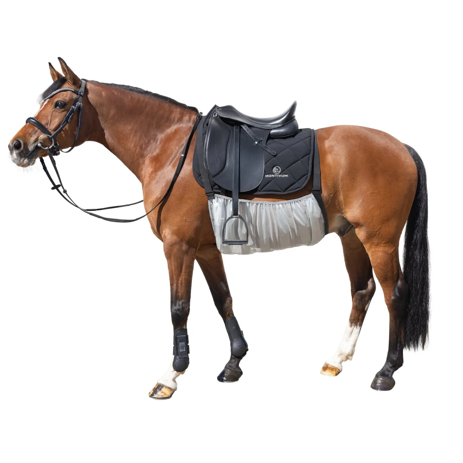 Horse-friends Fliegendecken|Pferdedecken<Anti-Fiegen Bauchatz