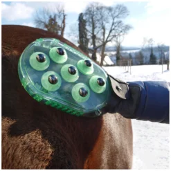 Loesdau Pferdeputzzeug|Therapie<Horse-friends Massage- und Putzhandschuh
