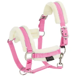 Horse-friends Halfter<Webhalfter FauxFur Double Pin Buckle