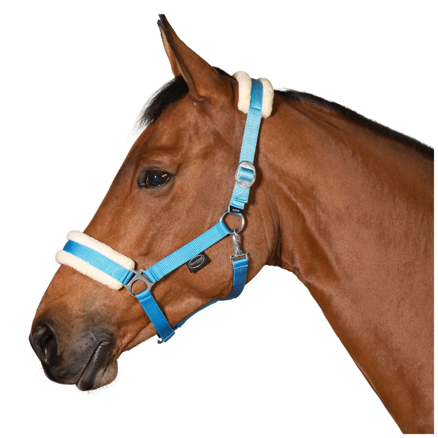 Horse-friends Halfter<Webhalfter FauxFur Double Pin Buckle