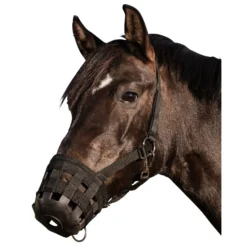 Horse-friends Maulkörbe & Fressbremsen<Weidemaulkorb mit PP-Webhalfter