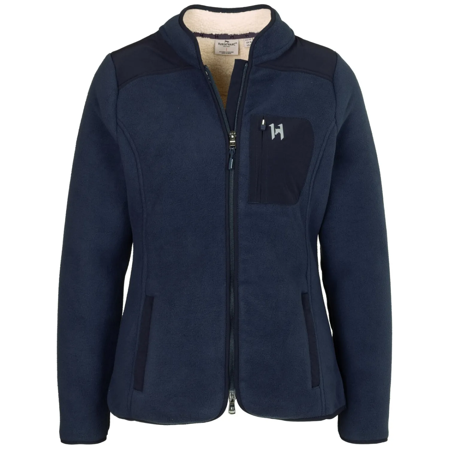 Damen Loesdau Reitjacken<HORSEWARE Fleecejacke