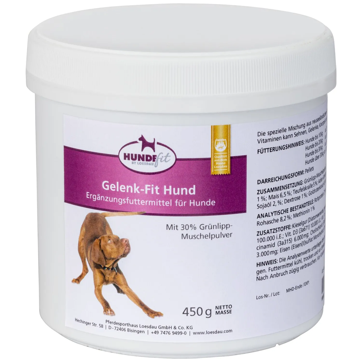 Loesdau Zusatzfutter<HUNDEfit by Gelenk-Fit-Hunde