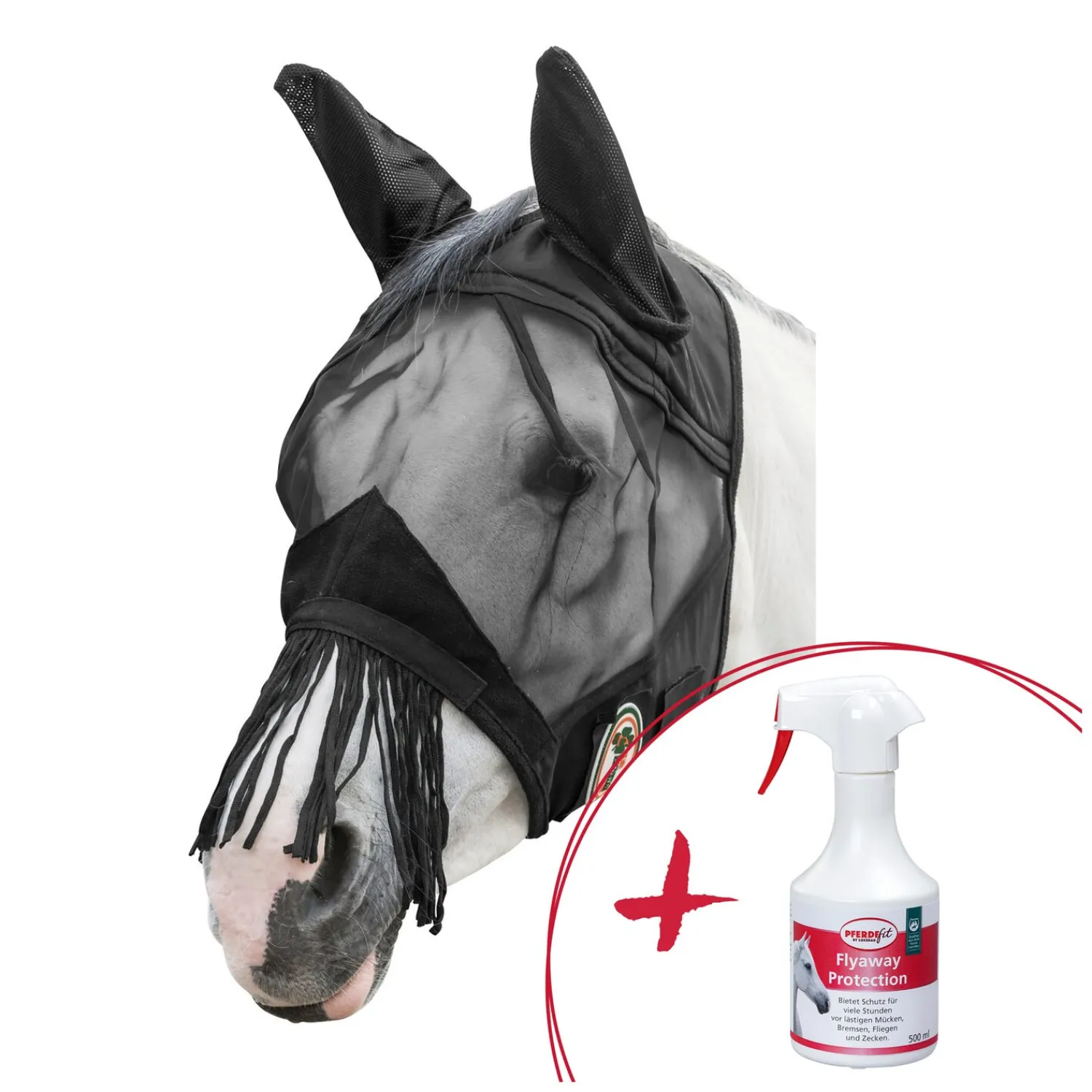 Loesdau Fliegensprays|Vorteils-Sets<IRISh INNOVATION Set Fliegenschutz, Fliegenmaske + Flyaway Protection