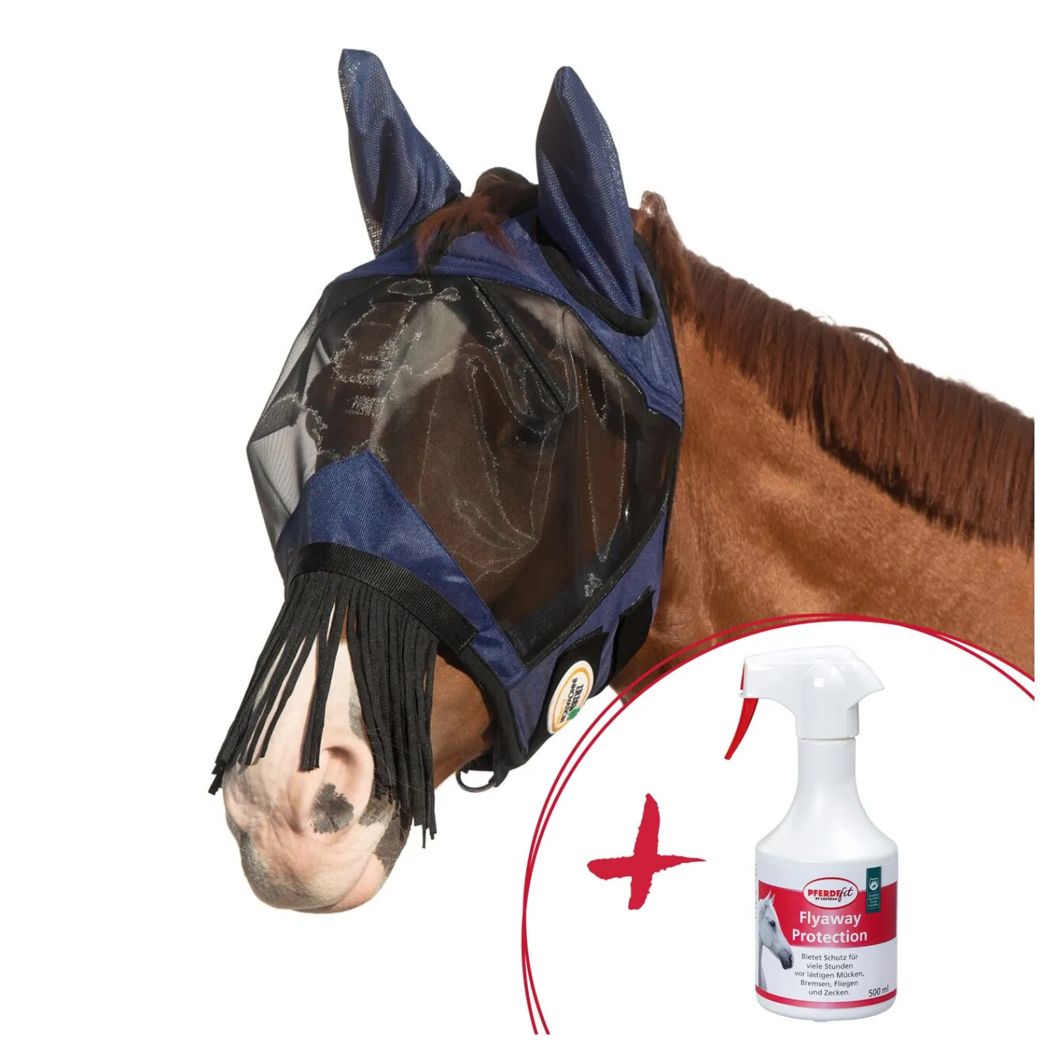 Loesdau Fliegensprays|Vorteils-Sets<IRISh INNOVATION Set Fliegenschutz, Fliegenmaske + Flyaway Protection