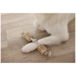 Loesdau Hundespielzeug<KERBL Hantel Kaffeeholz