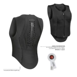 KOMPERDELL Geschenke Für Reiter|Sicherheitswesten<Rückenprotektor Baitic FexFit i
