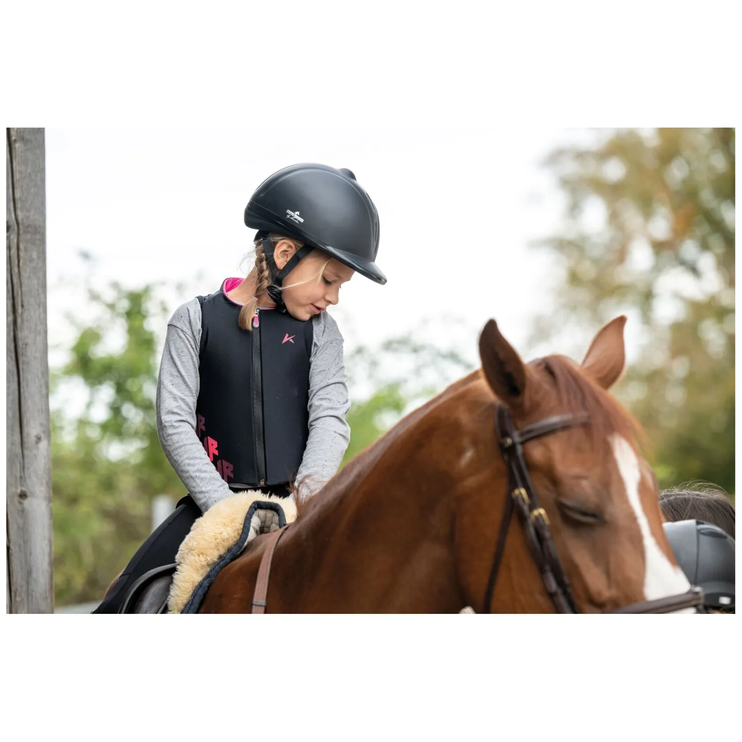 KOMPERDELL Geschenke Für Reiter|Sicherheitswesten<Rückenprotektor BALLISTIC FLEX FIT PRO - JUNIOR