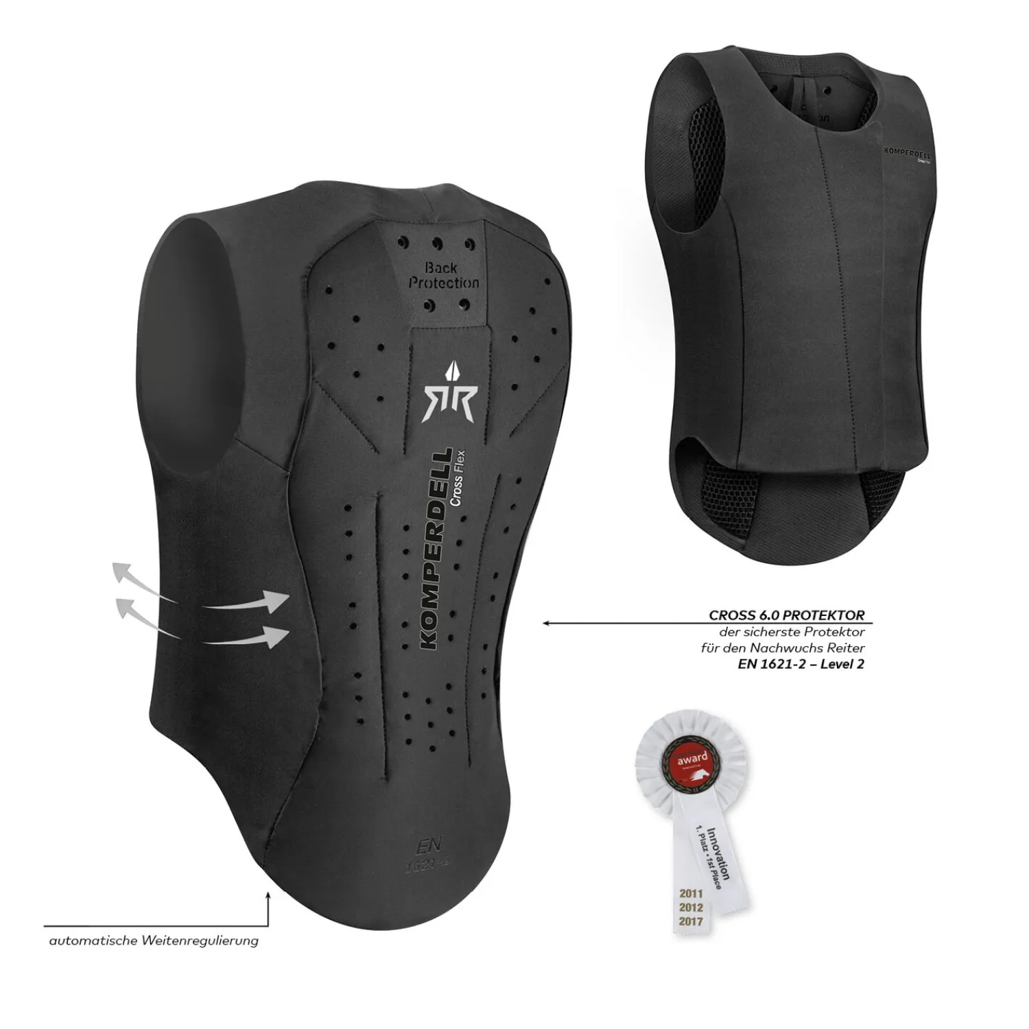 KOMPERDELL Sicherheitswesten<Rückenprotektor Ballistic Vest Champion