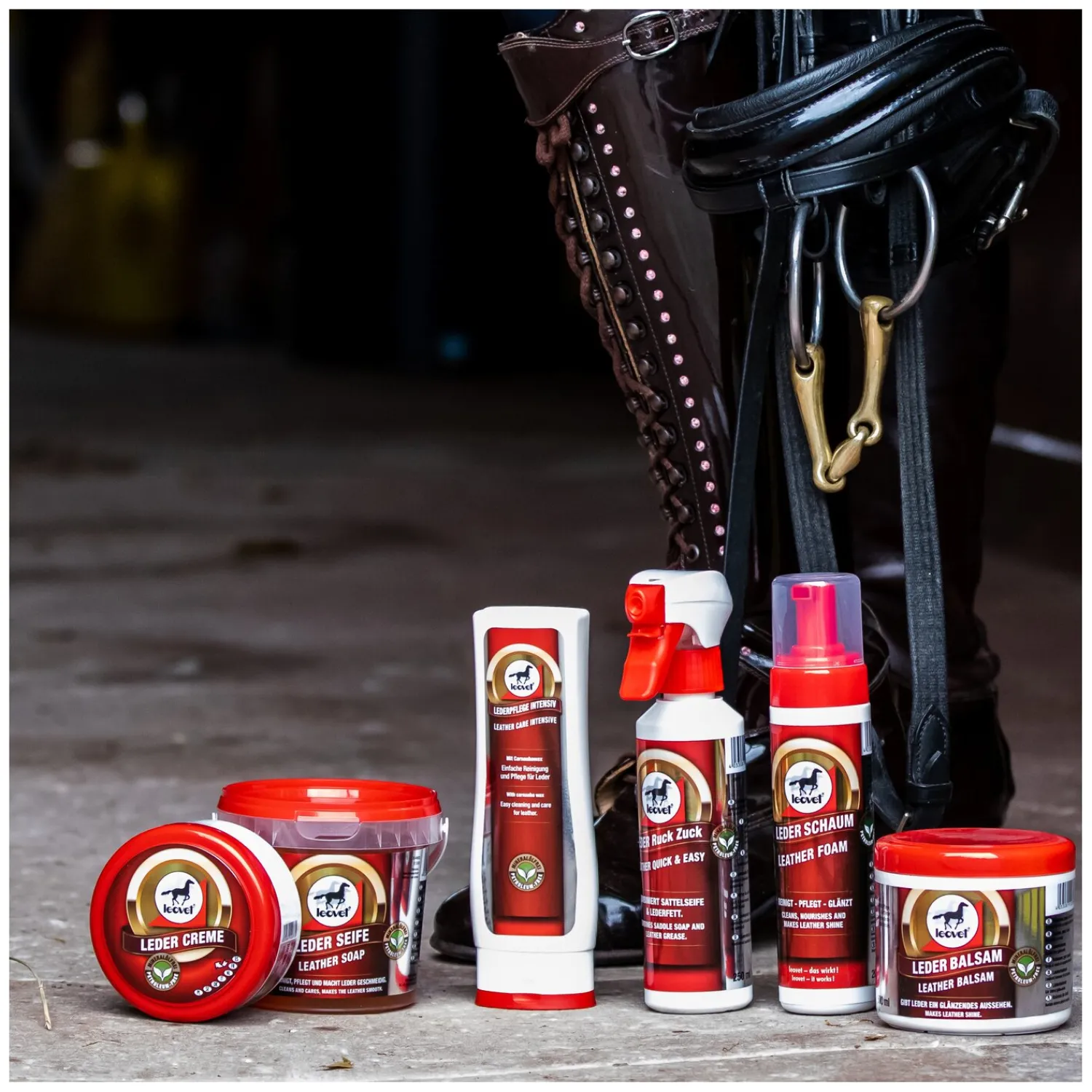 Loesdau Lederpflege<leovet Leder Seife