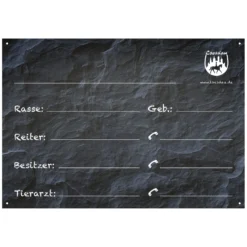 Loesdau Stalltafeln & Schilder<Stalltafel aus Kunststoff