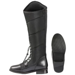 Loesdau Winterreitstiefel & -Schuhe<Thermo-Polostiefel mit Elastikeinsatz
