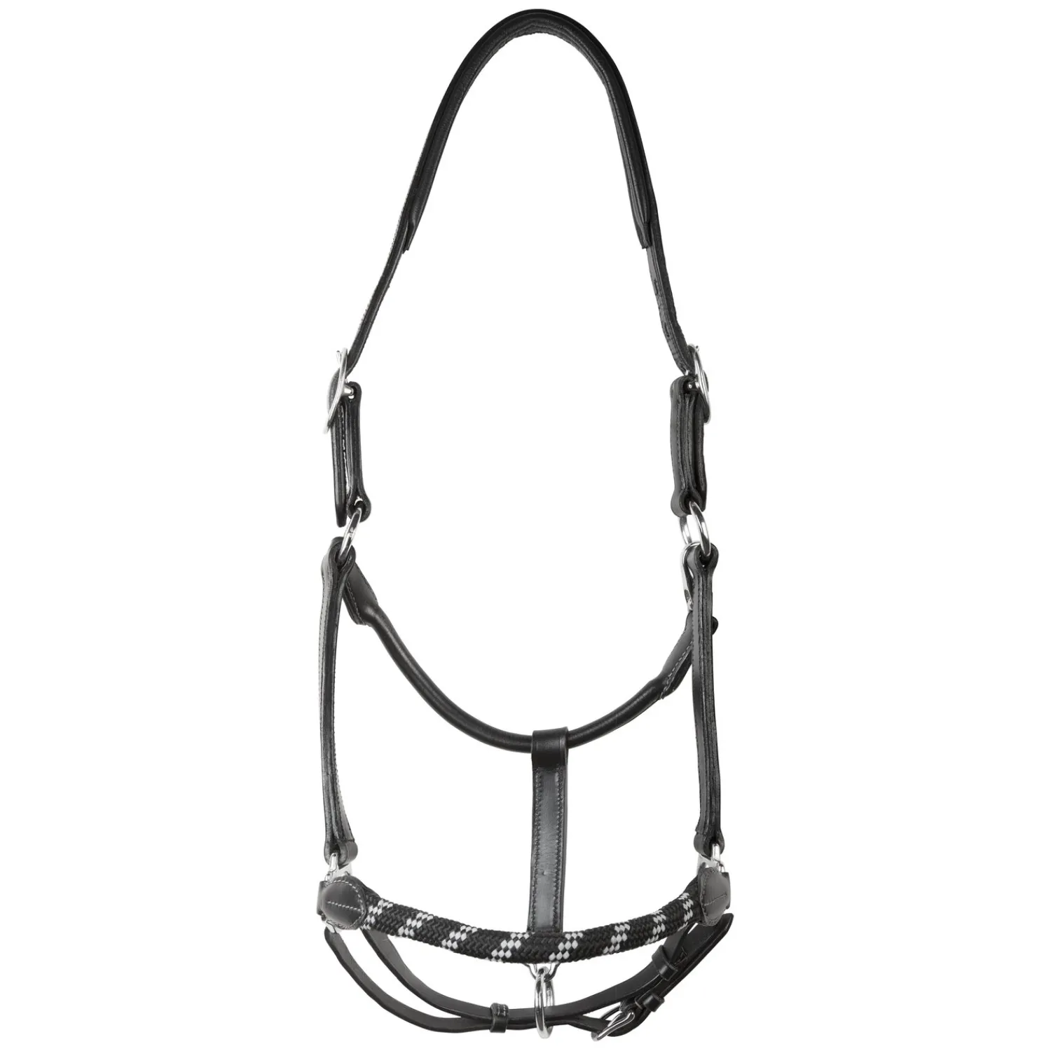 L-pro West Halfter<Lederhalfter Combination