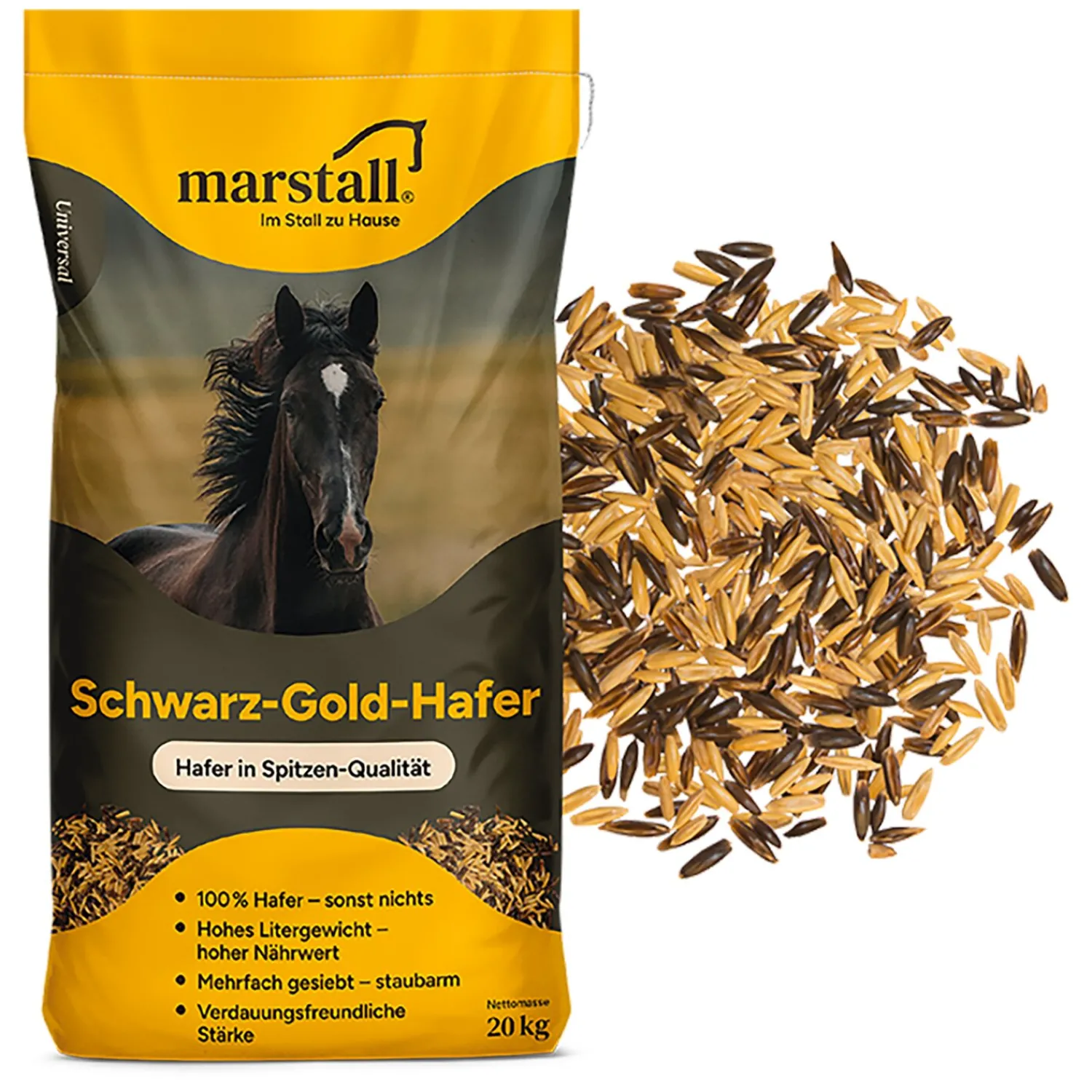 Loesdau Kraftfutter<marstall Schwarz-Gold-Hafer