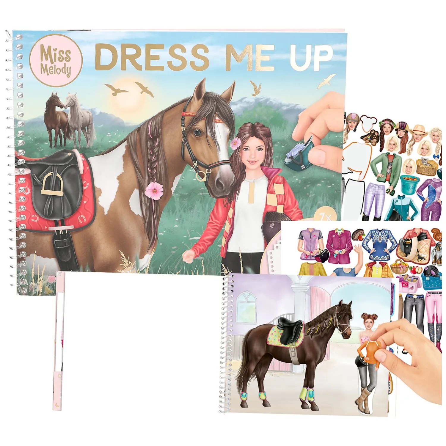 Loesdau Geschenke Für Reiter|Bücher & Multimedia<Miss Melody Dress me up - groß