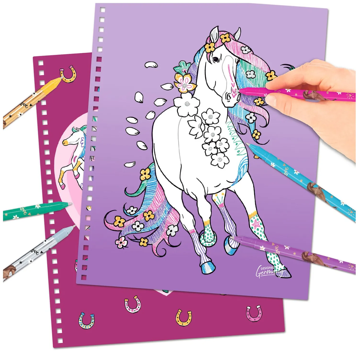 Loesdau Geschenke Für Reiter<Miss Melody Glitzernder Mal-Spaß