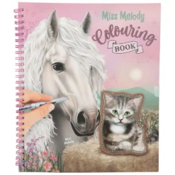 Loesdau Geschenke Für Reiter<Miss Melody Malbuch mit Pailletten