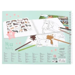 Loesdau Geschenke Für Reiter<Miss Melody Pferde-Malbuch