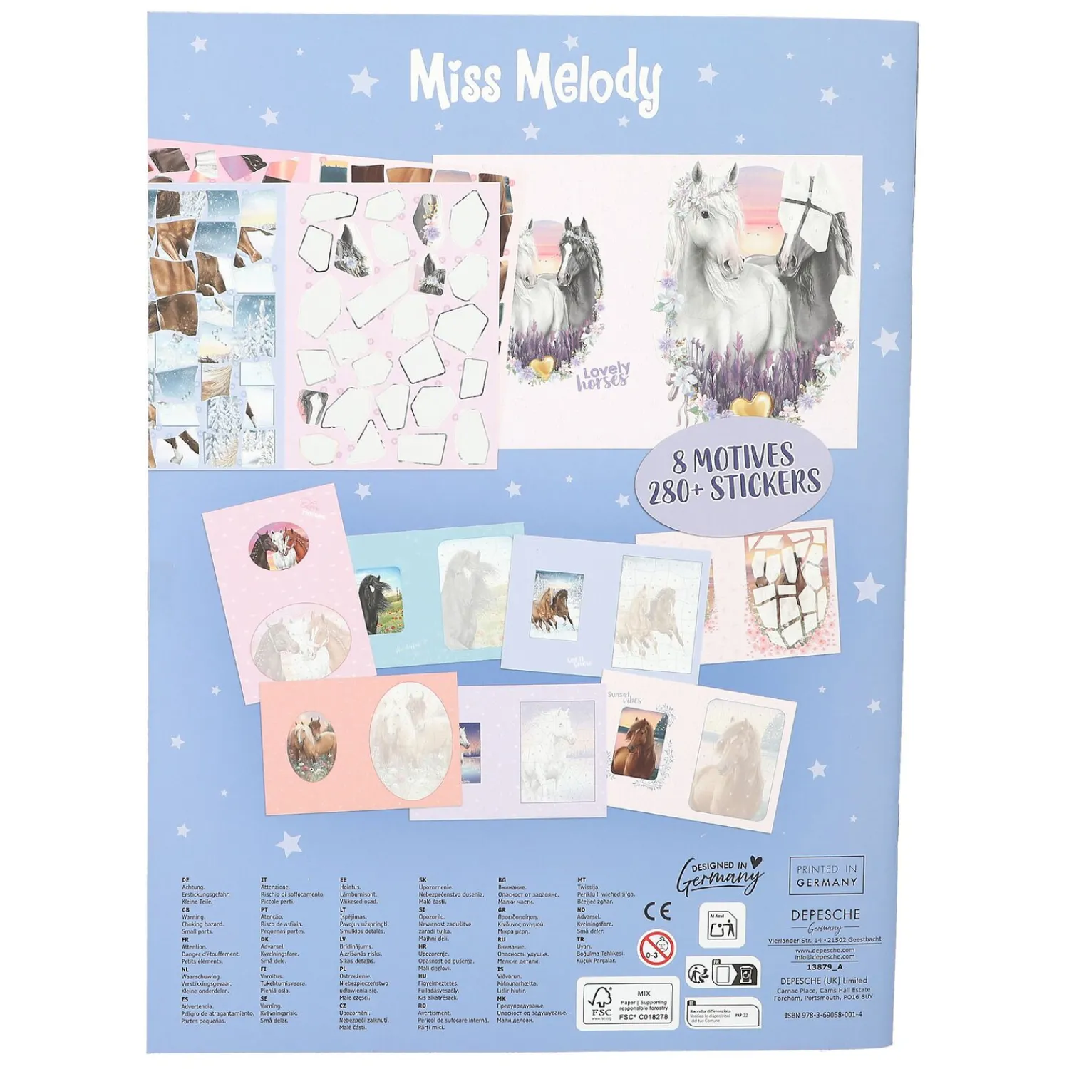 Loesdau Geschenke Für Reiter<Miss Melody Stickern nach Zahlen