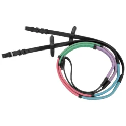 Loesdau Zügel<MONTIVUM Gummizügel Multicolor