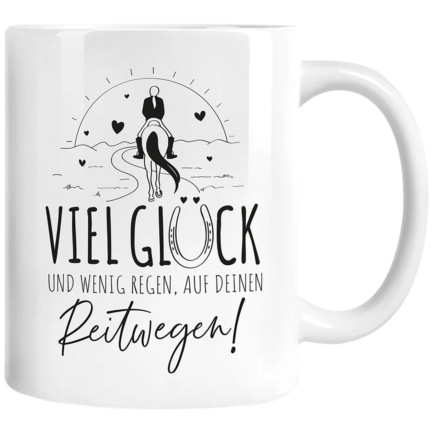 Loesdau Geschenke Für Reiter<mrs. RIDE Keramiktasse