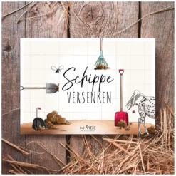 Loesdau Geschenke Für Reiter<mrs. RIDE Spielblock Schippe versenken