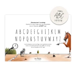Loesdau Geschenke Für Reiter<mrs. RIDE Spielblock Stall - Land - Ross, Dressur Edition