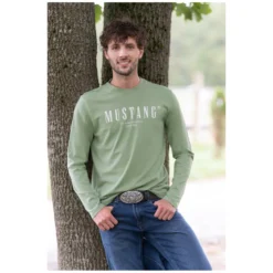Herren Loesdau Pullover & Hoodies<MUSTANG Longsleeve