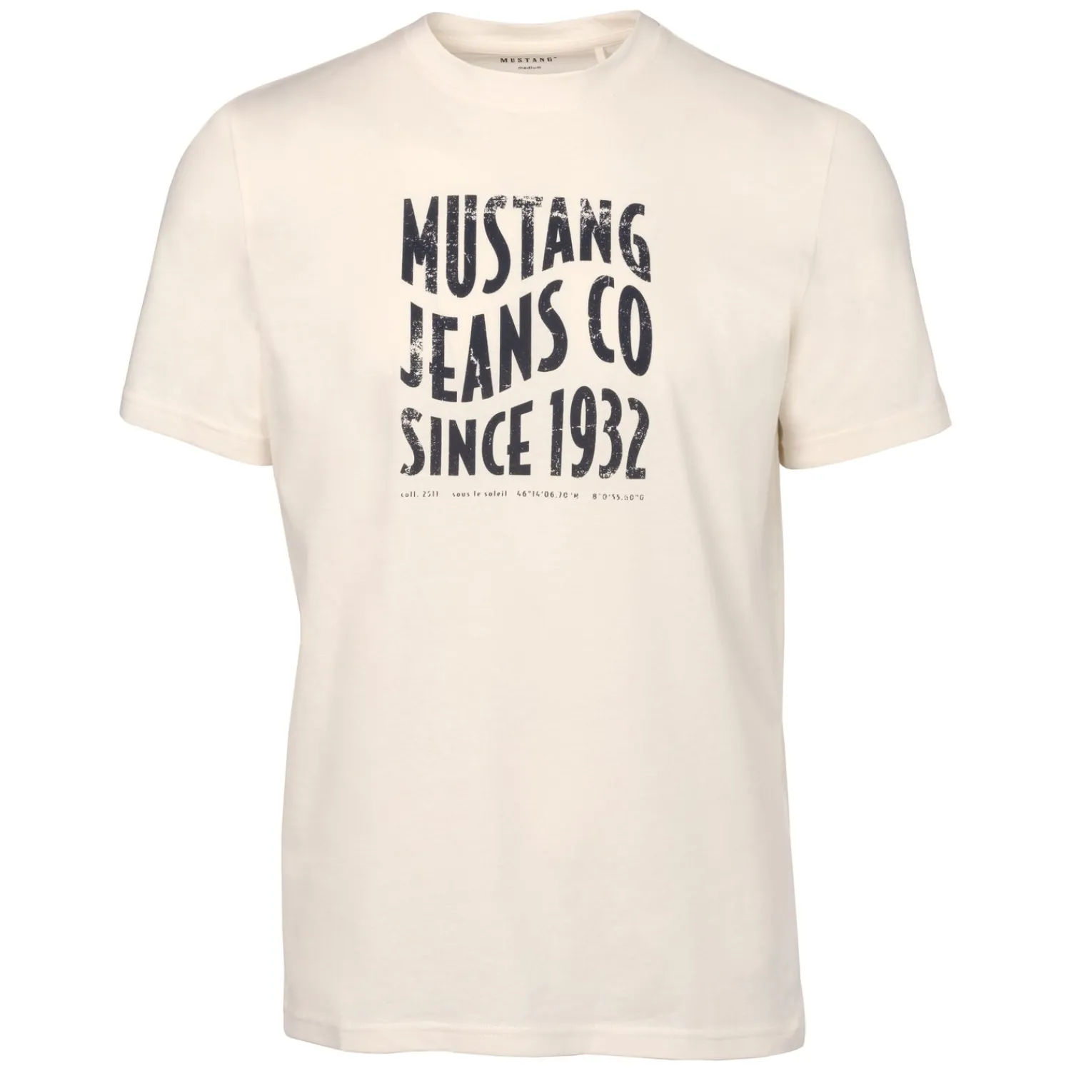 Herren Loesdau Polo & T-Shirts<MUSTANG T-Shirt Style Austin