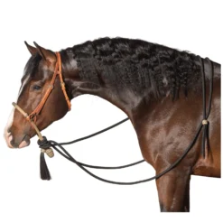 Loesdau Gebisslose Trensen<Passion 4Q Bosal Set