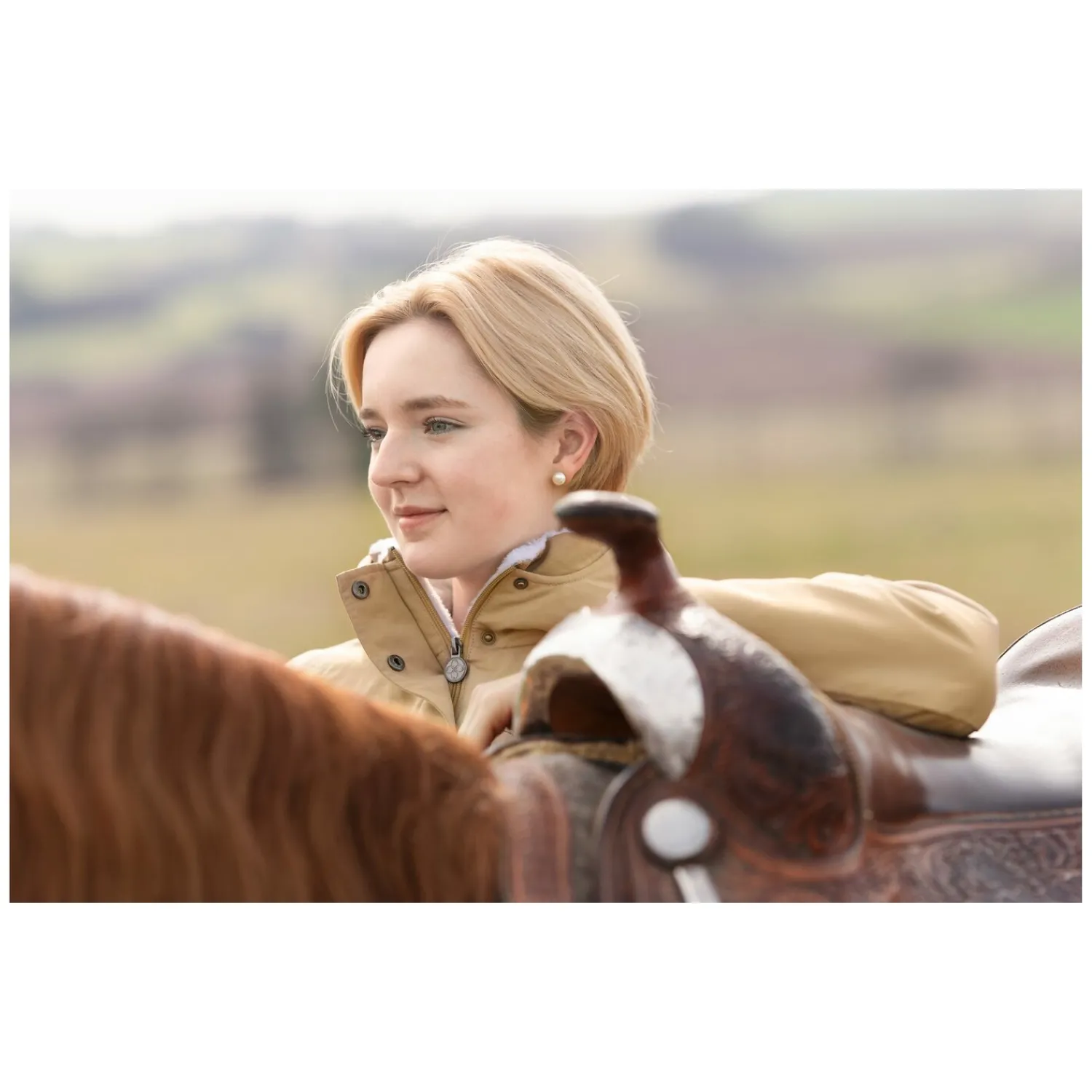 Damen Passion 4Q Reitjacken<Canva Jacke für Daen
