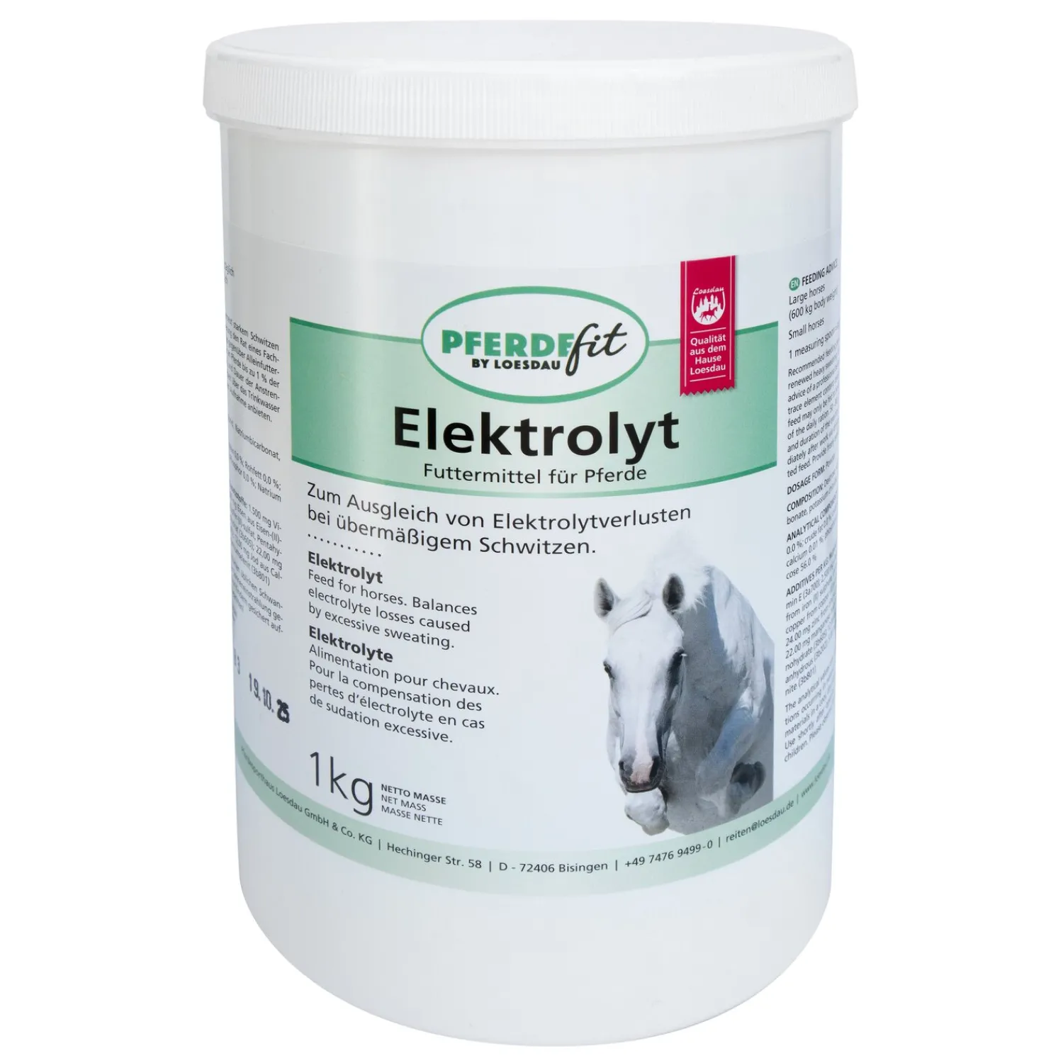 Loesdau Zusatz- Und Mineralfutter|Abkühlen Und Regenerieren<PFERDEfit by Elektrolyt