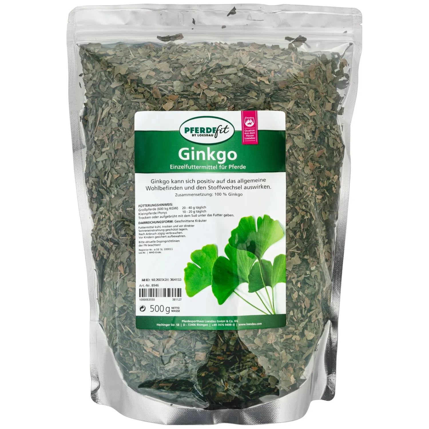 Loesdau Zusatz- Und Mineralfutter<PFERDEfit by Ginkgo