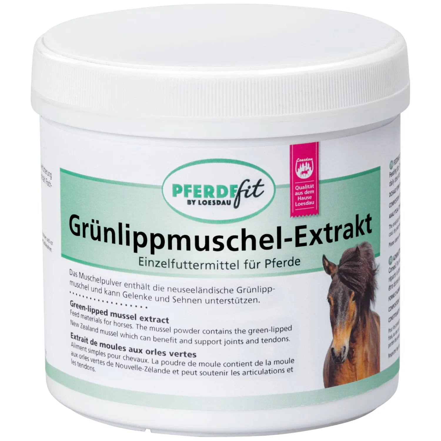 Loesdau Zusatz- Und Mineralfutter<PFERDEfit by Grünlippmuschel Extrakt