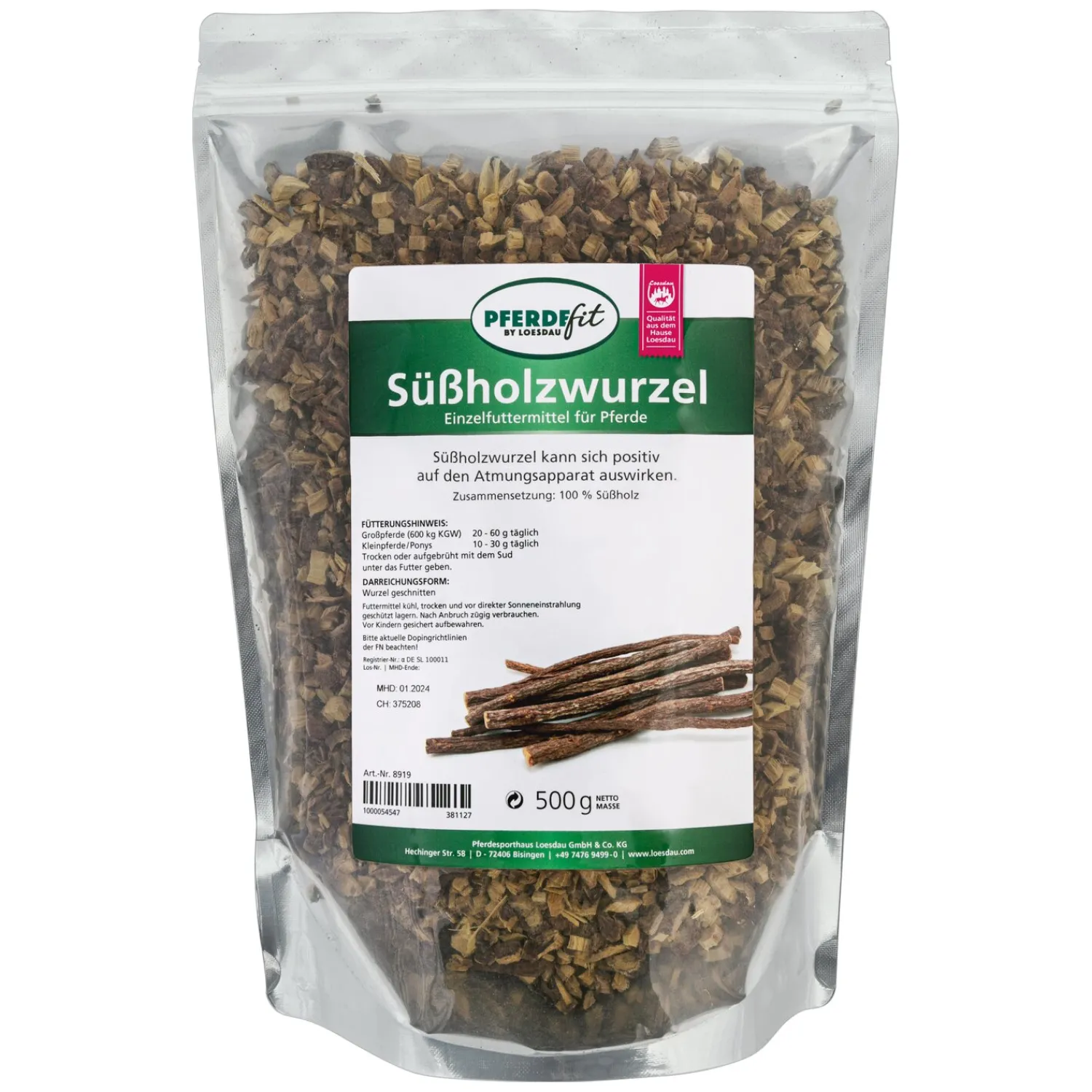 Loesdau Zusatz- Und Mineralfutter<PFERDEfit by Süßholzwurzel