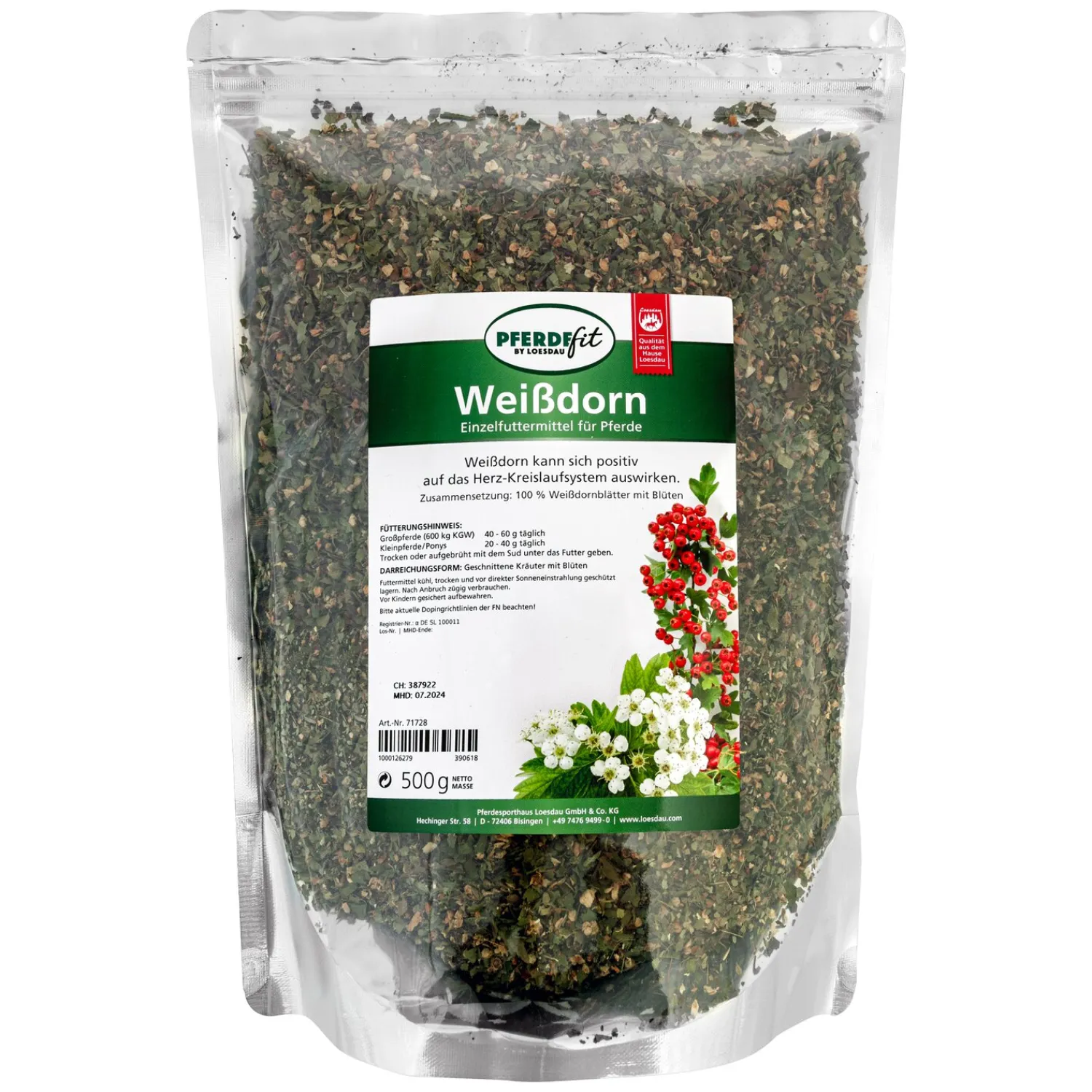 Loesdau Zusatz- Und Mineralfutter<PFERDEfit by Weißdorn