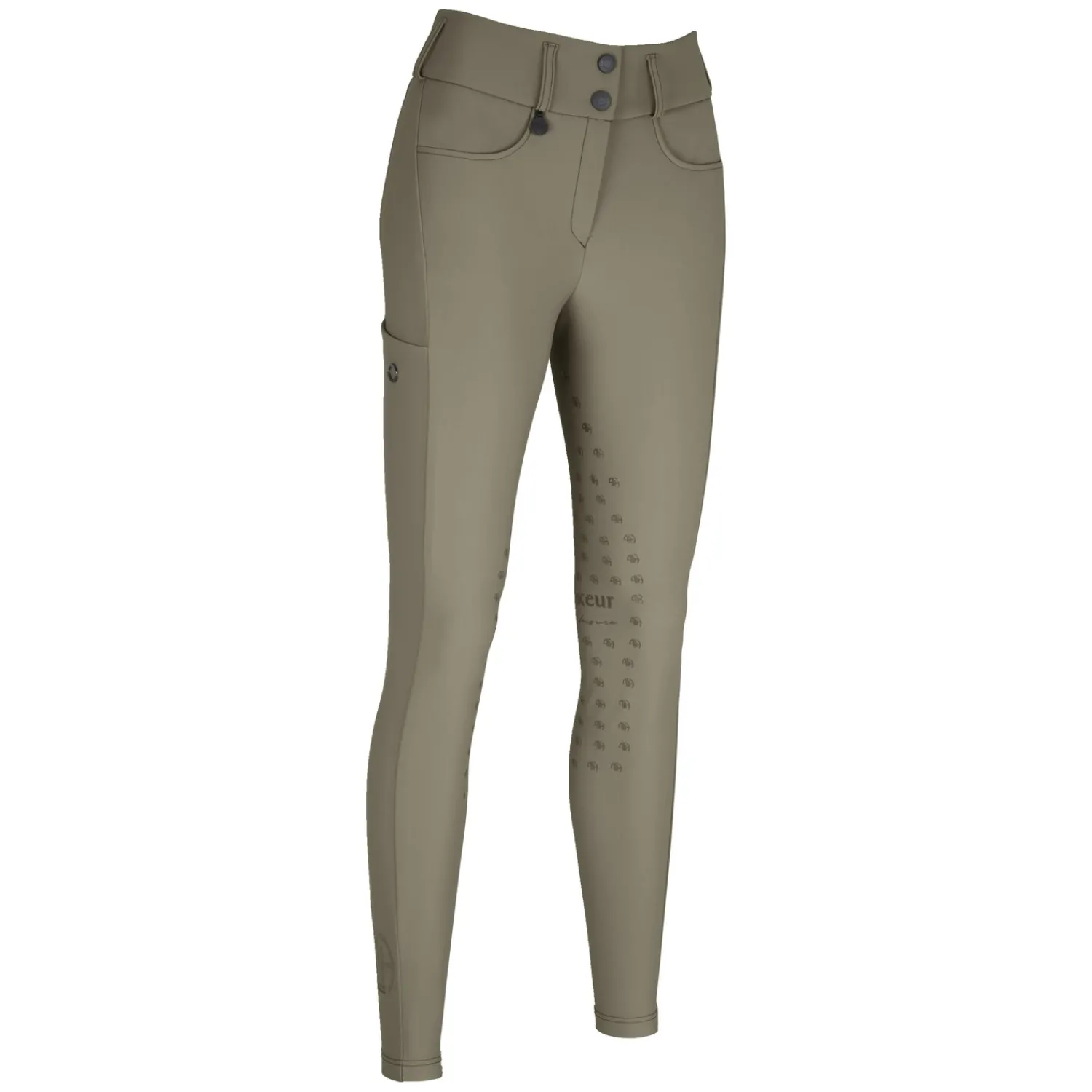Damen PIKEUR Reithosen<Amia SD Athleisure Gesäßeinsatz-Reithose