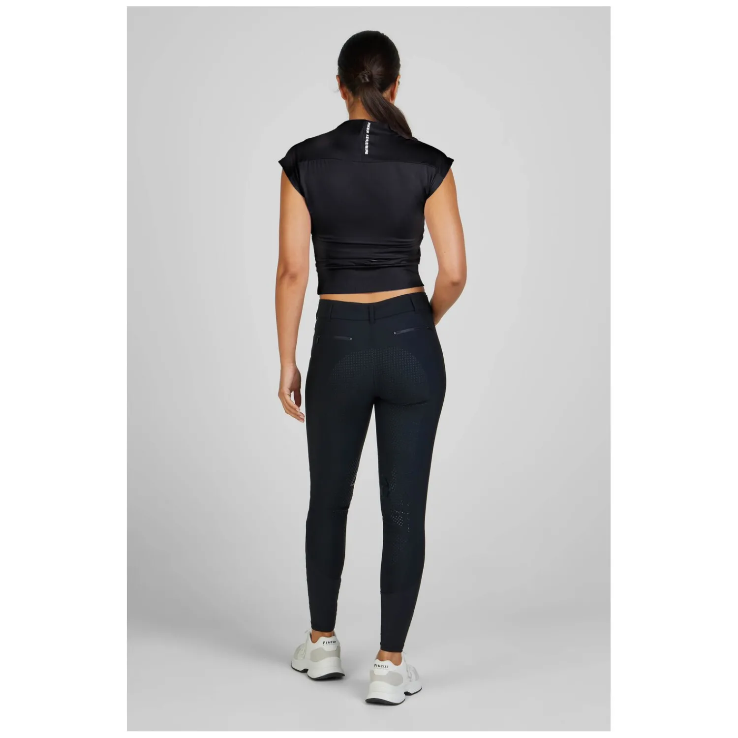 Damen PIKEUR Funktionsshirts<Athleisure Cropped Funktionsshirt