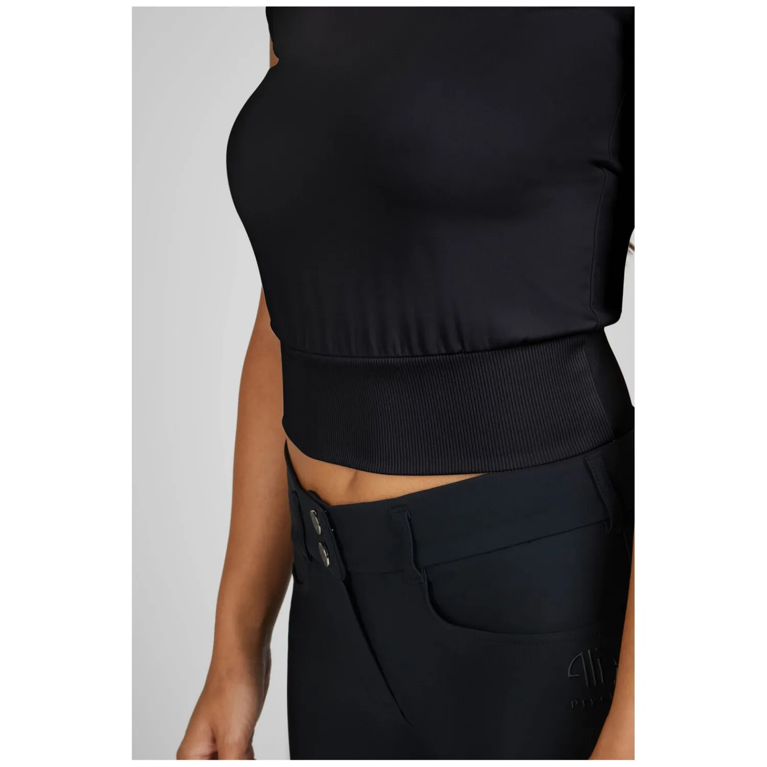 Damen PIKEUR Funktionsshirts<Athleisure Cropped Funktionsshirt